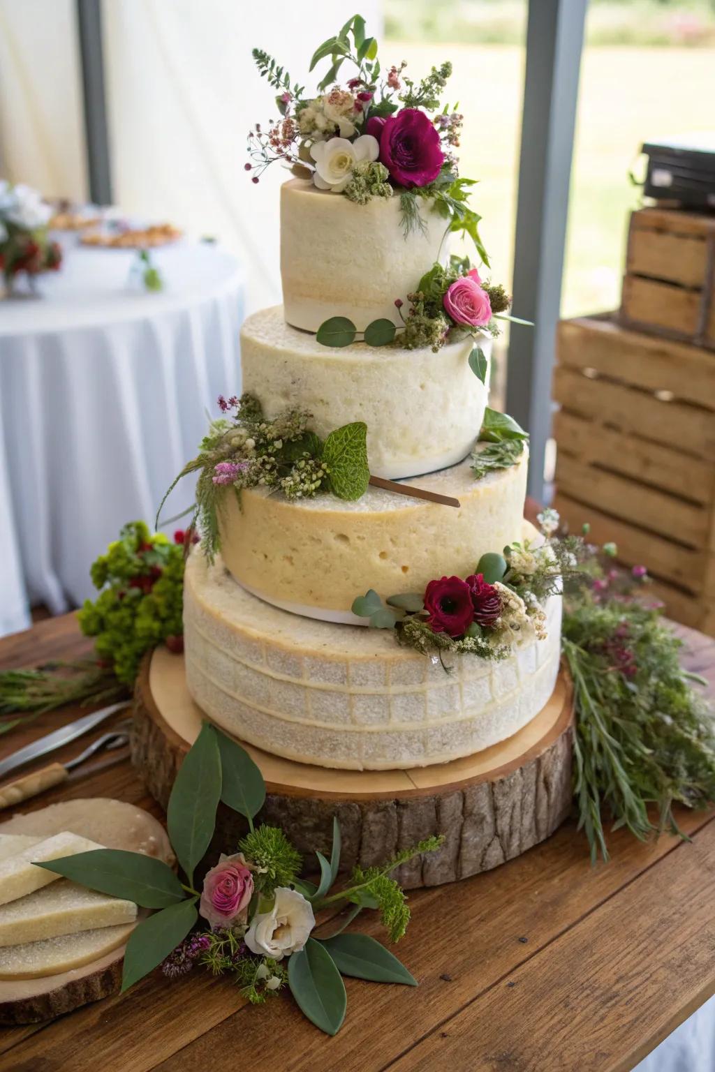 Fromage cake alternative for a savory twist.
