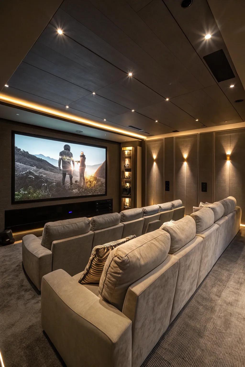 A movie spot for an unparalleled movie night.