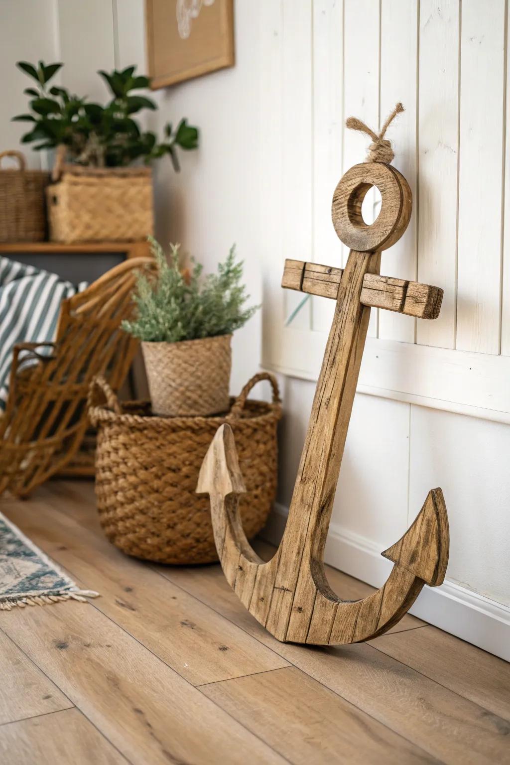 Simple elegance with natural timber grain