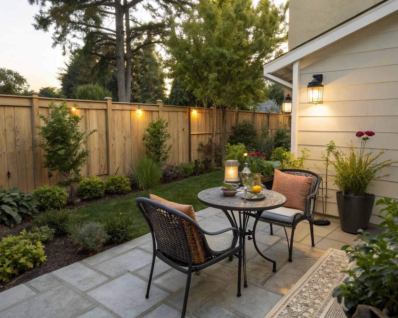 Choosing the right table shape and size enhances small spaces.