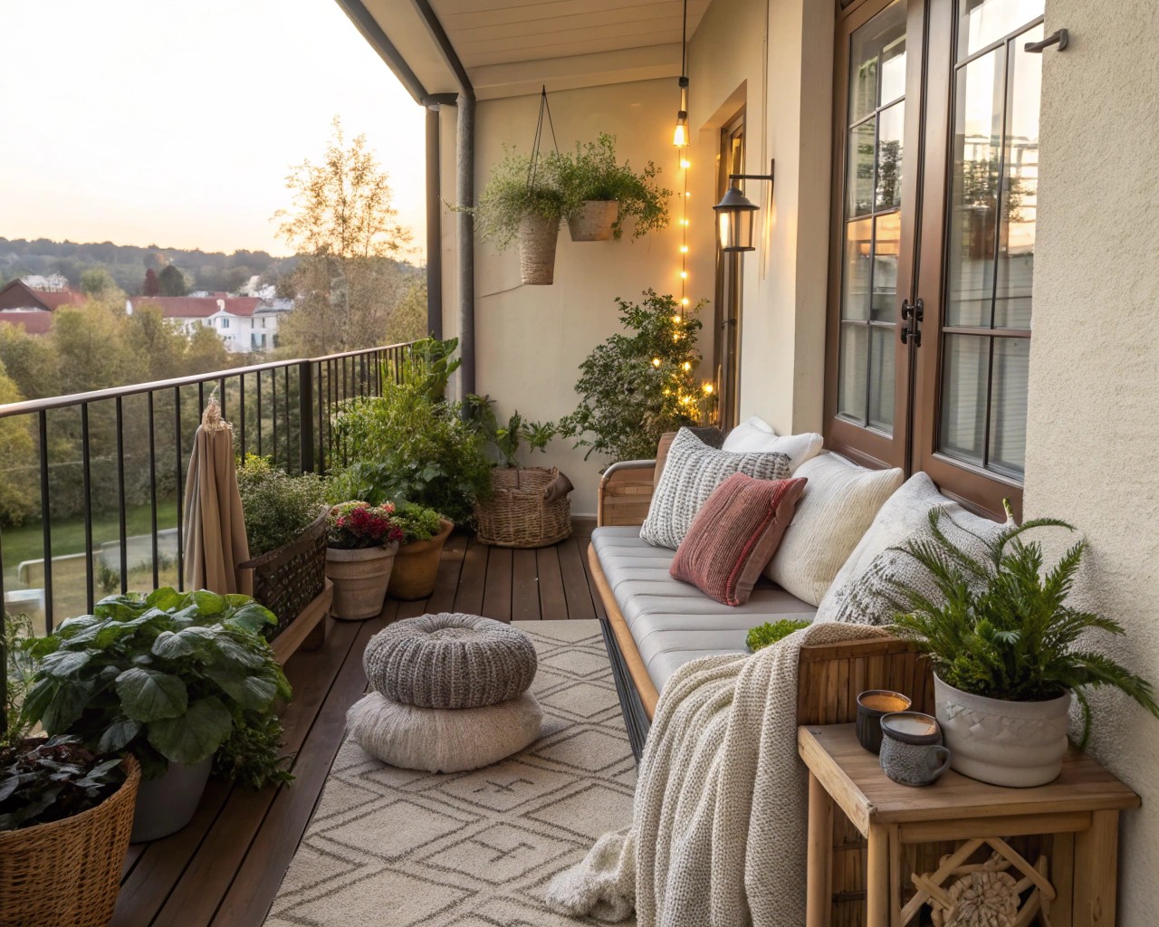 Create functional zones to maximize the utility of your outdoor space.