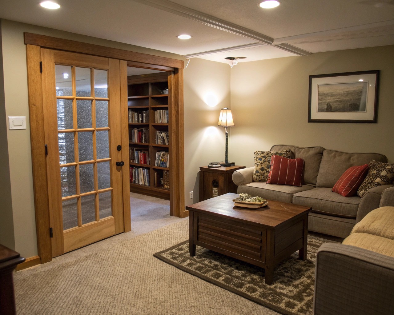 Door placement can disrupt living space functionality and aesthetics.