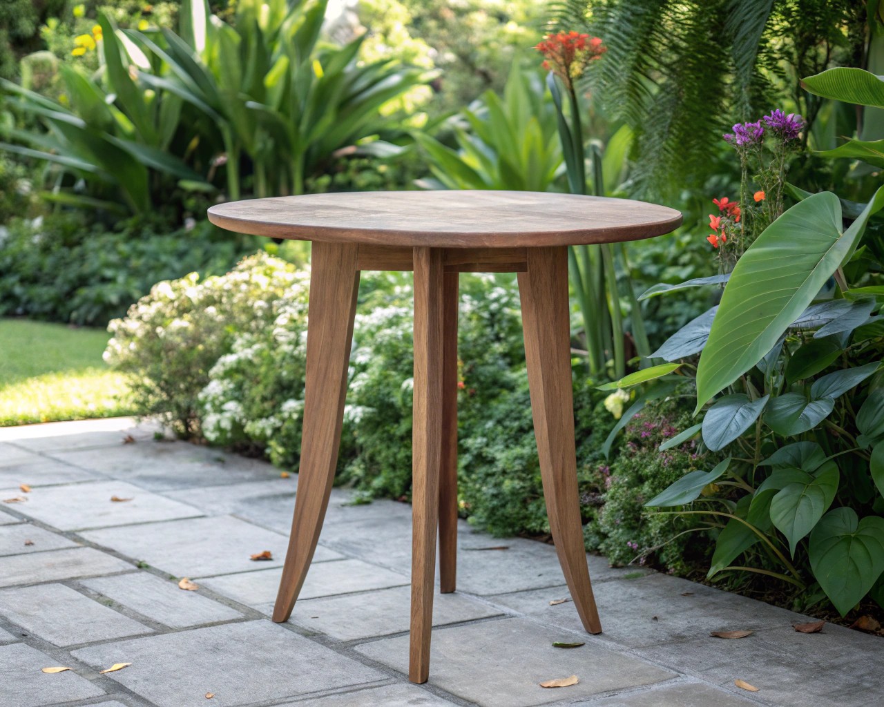 Proper scale and proportion are key to spacious outdoor settings.