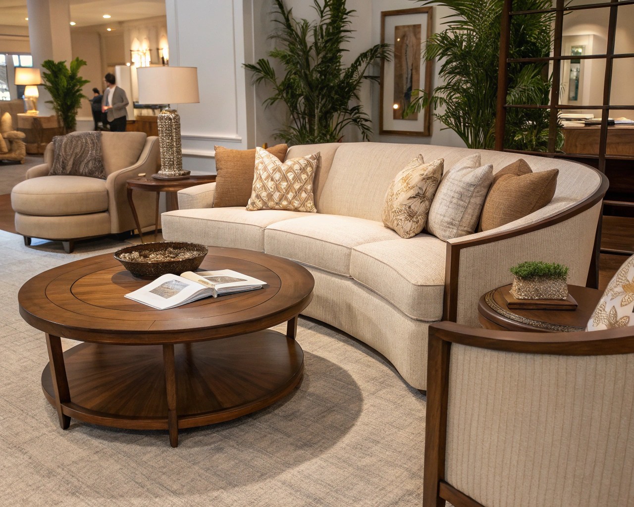 Rounded shapes foster a sense of security and psychological comfort.