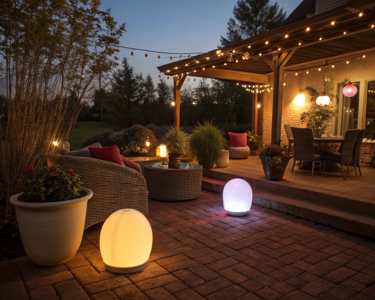Selecting the right color temperature is key to achieving the desired ambiance for your outdoor spaces.