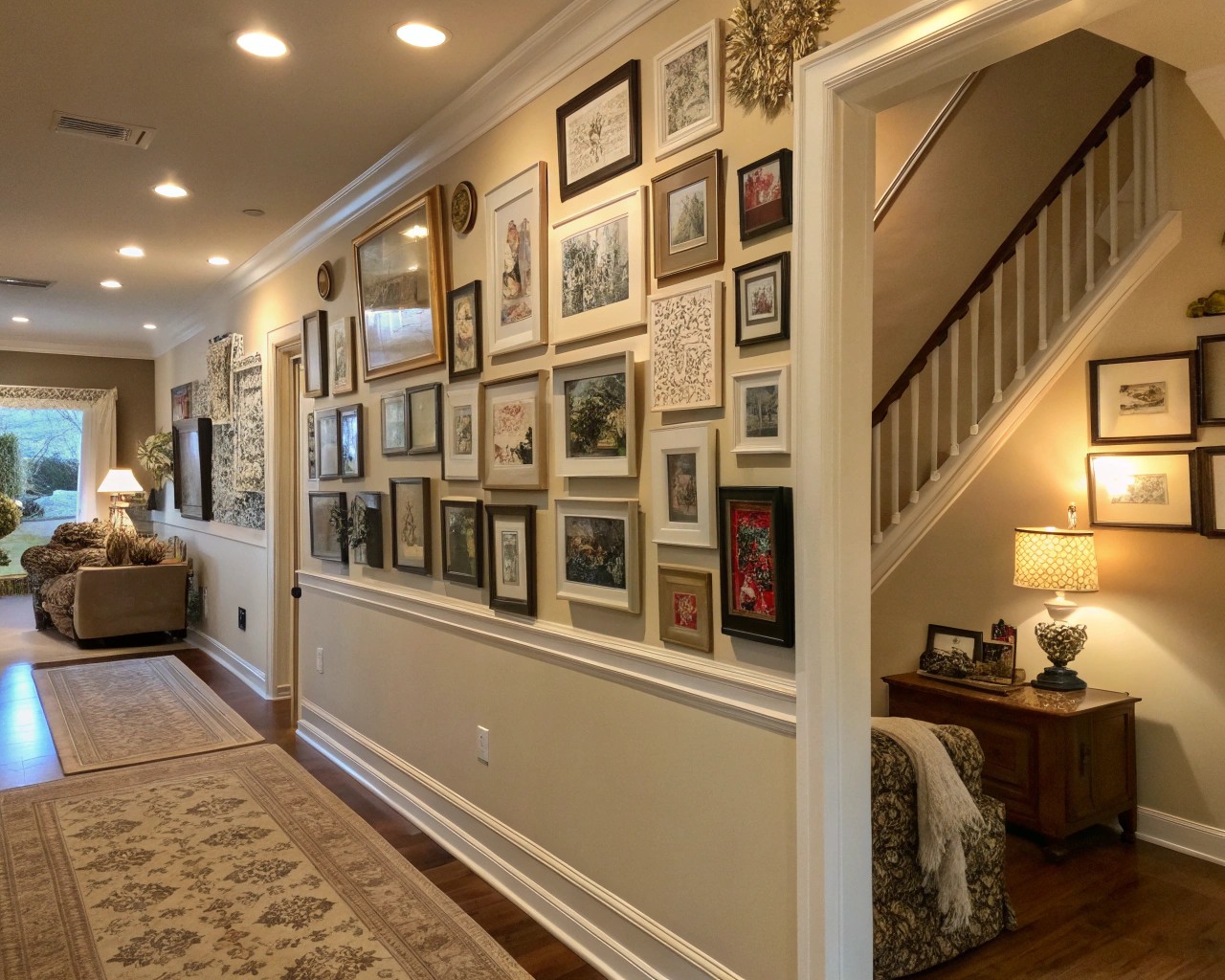 Using expert display techniques to enhance the visual impact of collections in a home.