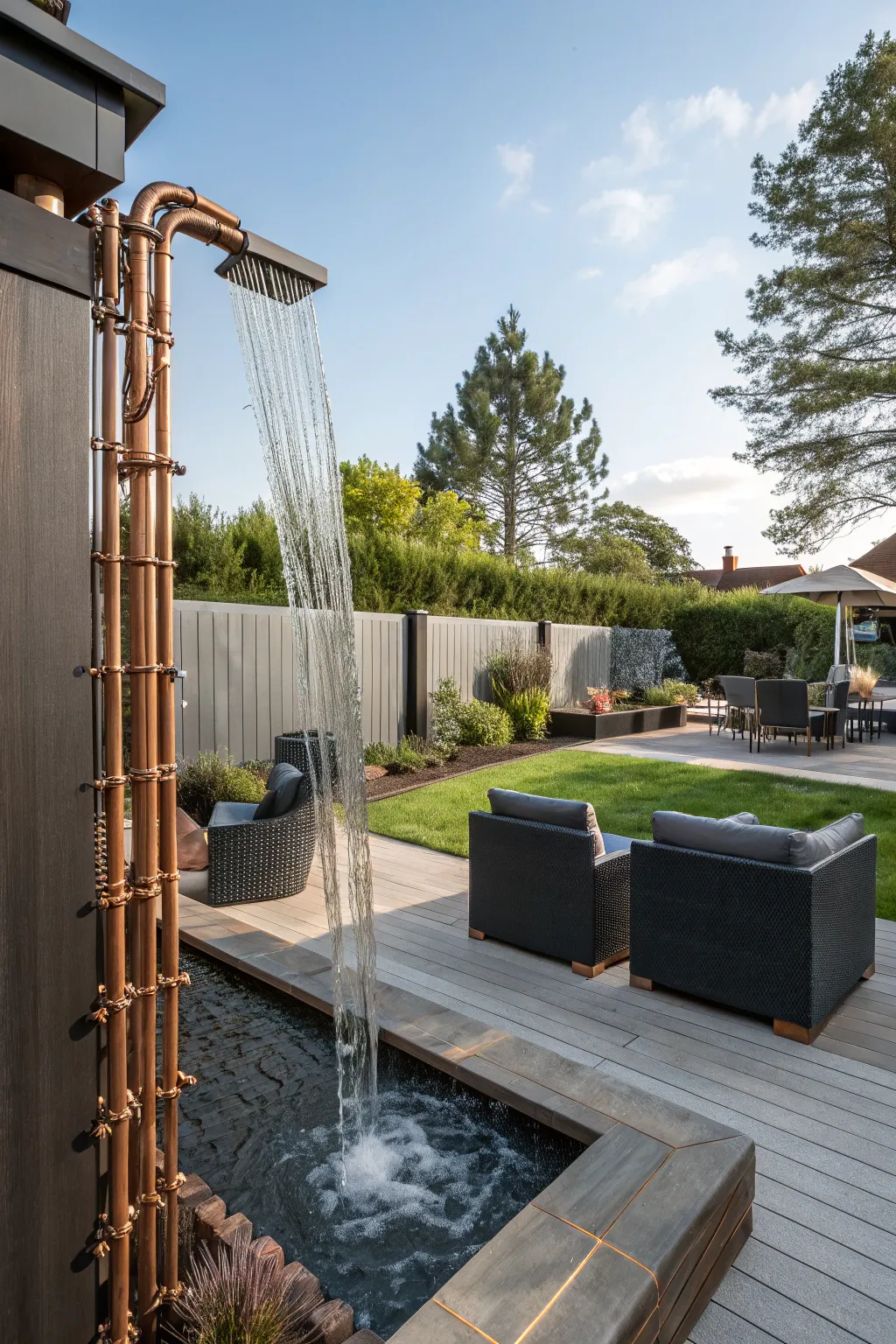 Elegant Small Waterfall Installations for Backyards
