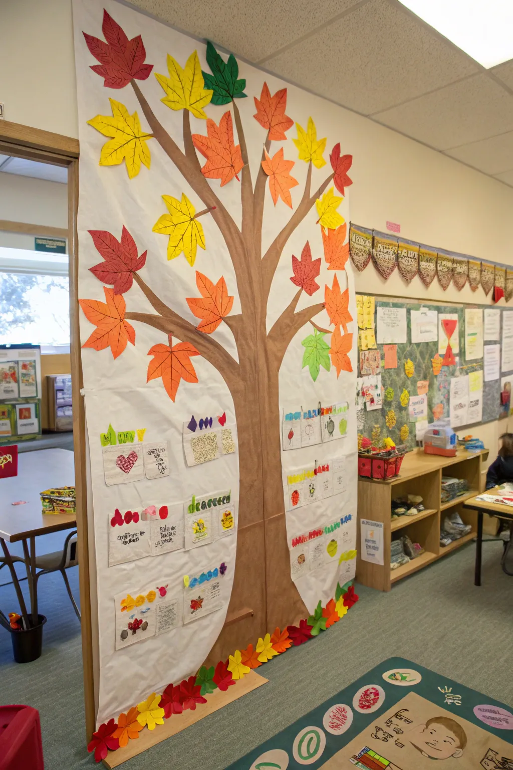 Autumn Board Designs for Daycare Centers