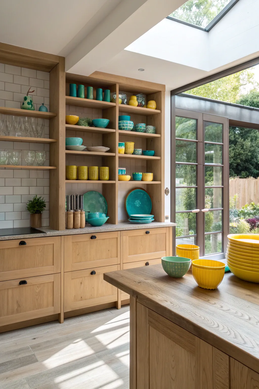 How to Create a Light and Brown Kitchen Look