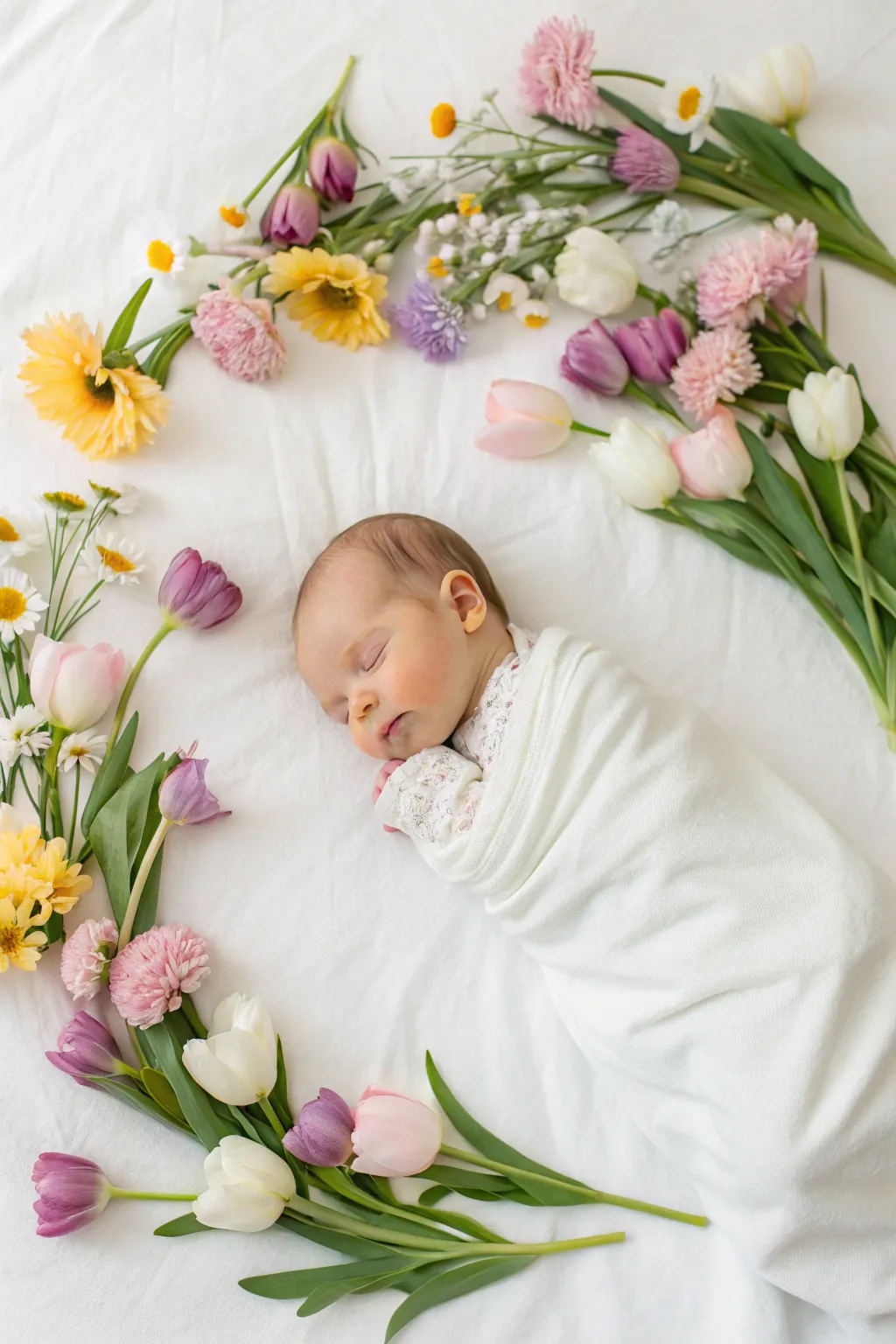 Creative Concepts for April Baby Photography