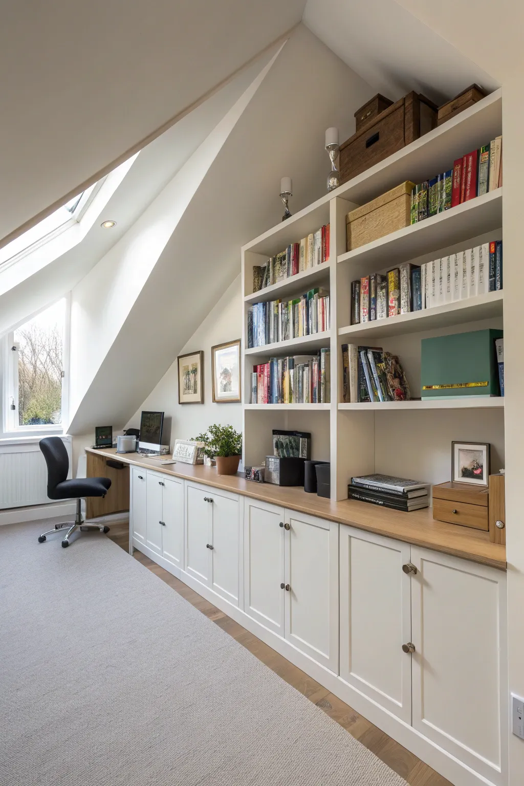 Maximizing Productivity in Sloped Ceiling Offices