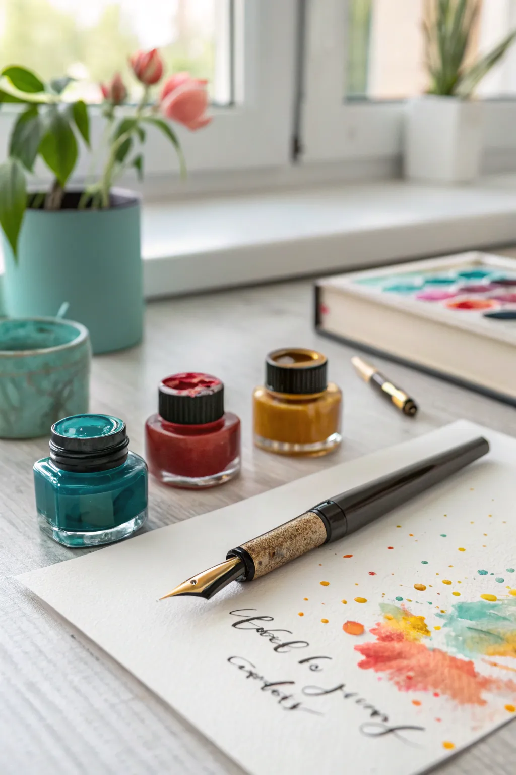 Thematic Concepts for Creative Calligraphy Drawings