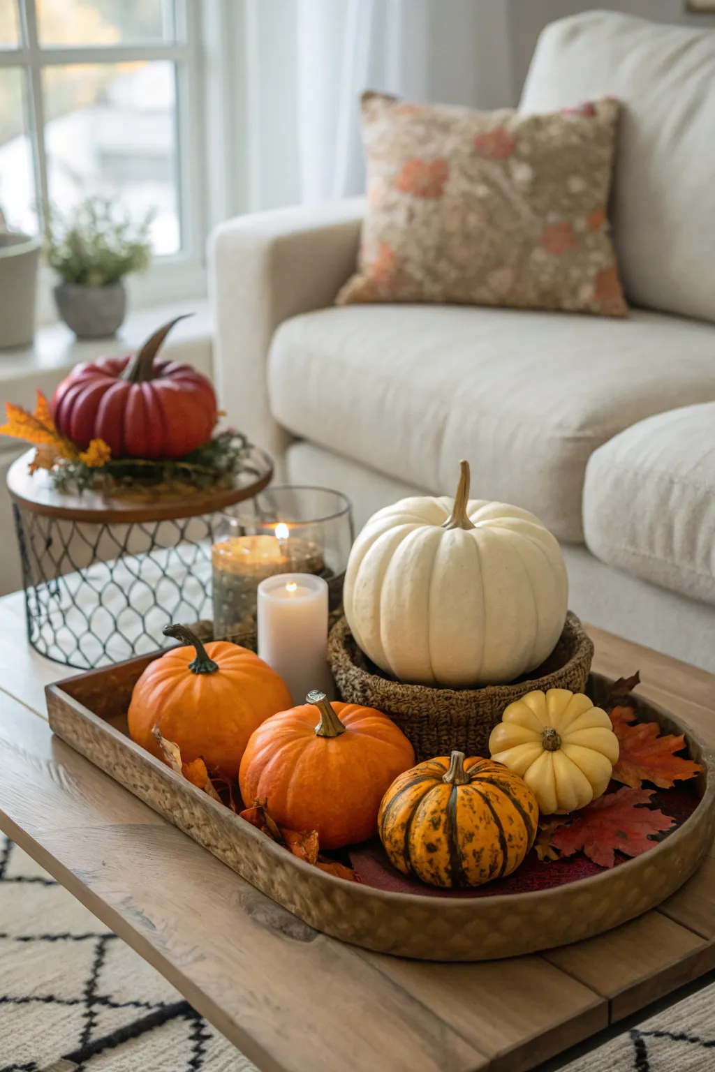 Modern Fall Ideas to Refresh Your Living Room