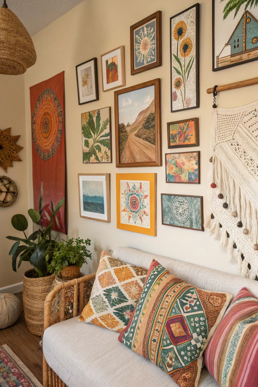 Modern Boho Painting Trends for a Chic Home