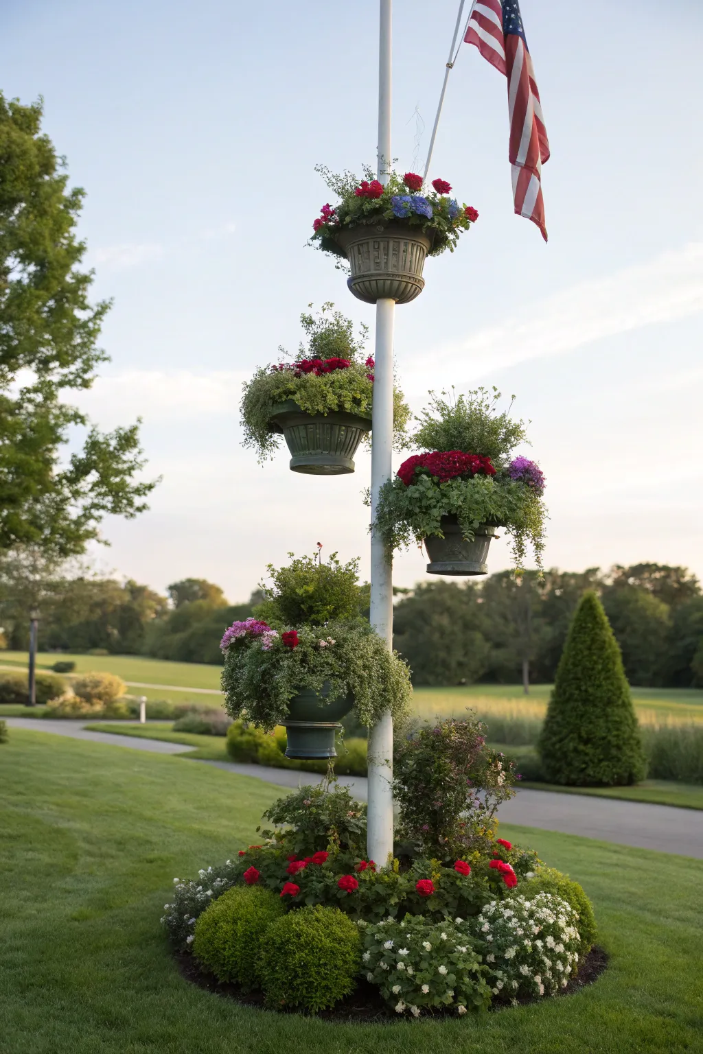 Stylish Ways to Enhance Your Flagpole Area