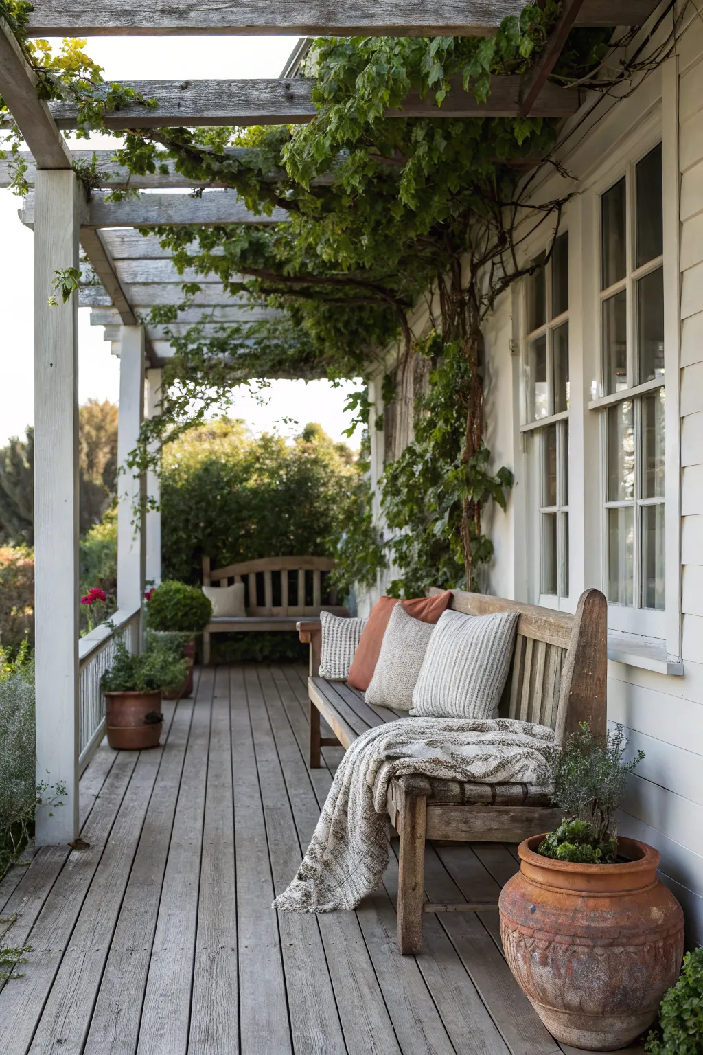 Bring Rustic Warmth to Your Porch Entry