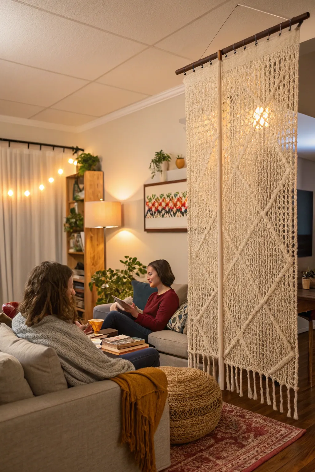 How to Hang Dividers for a Fresh Room Look