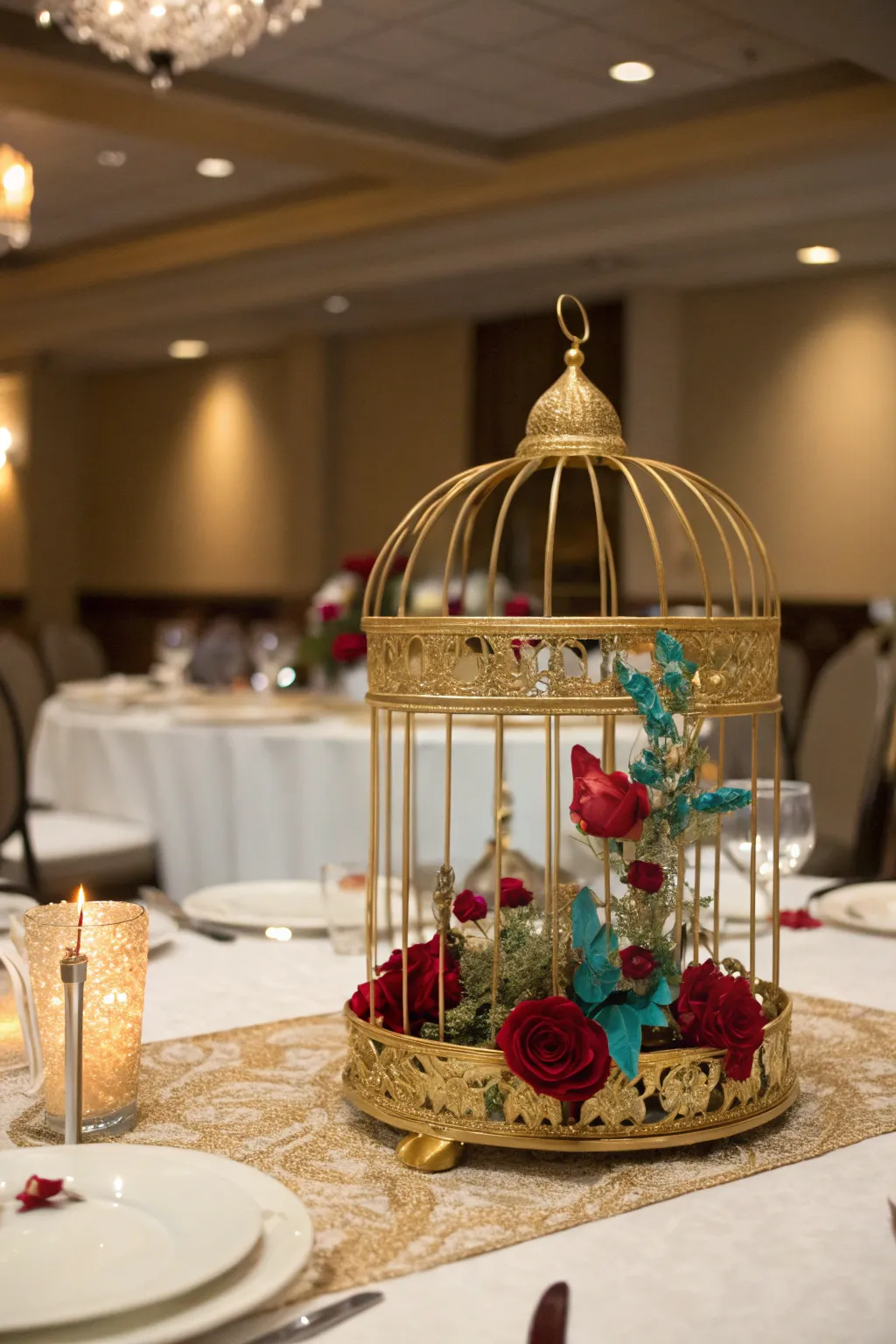 Whimsical Bird Cage Decorations for Events