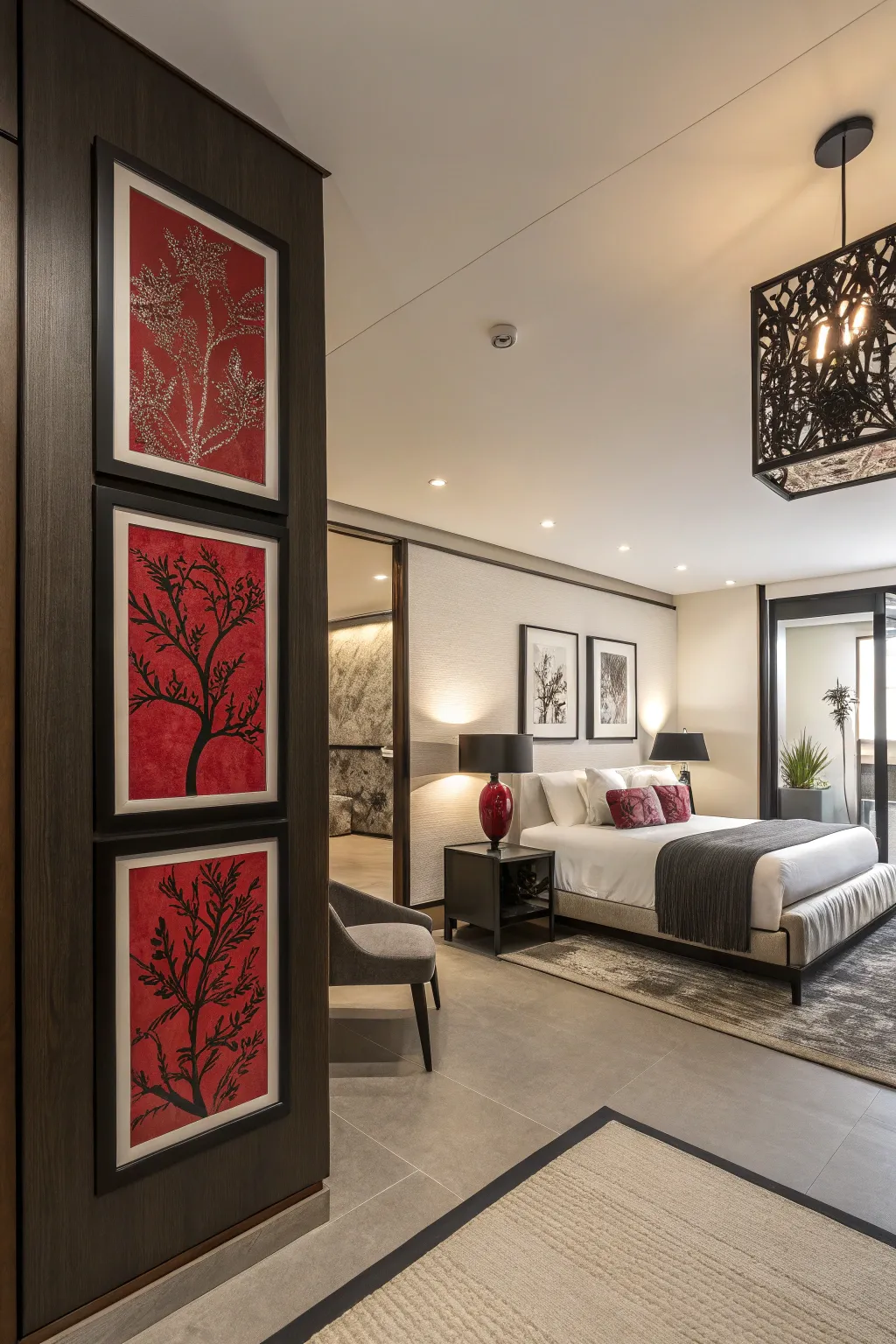 Fresh Ideas for Red and Black Bedroom Styles