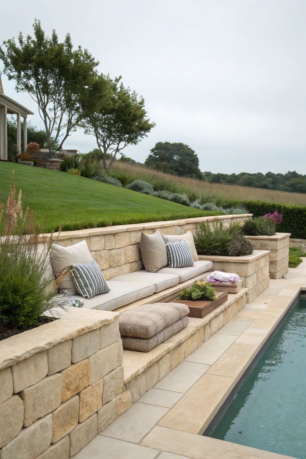 Trendy Pool Wall Ideas for a Stunning Backyard