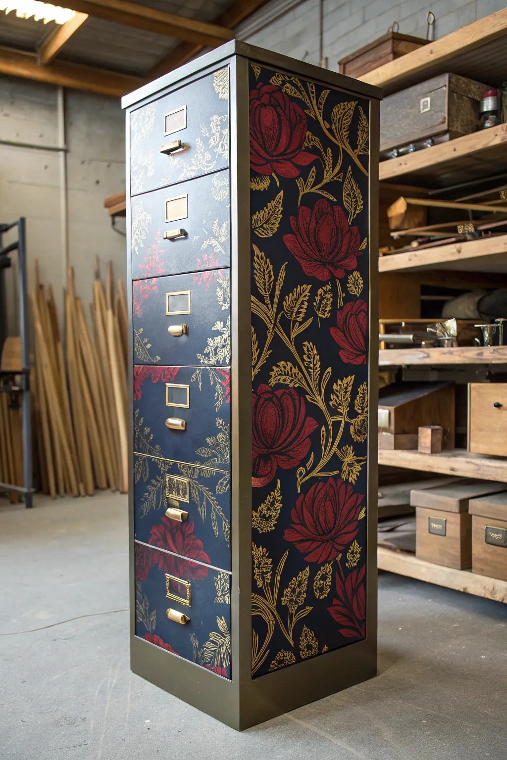 Decor Tips for Tall Metal Filing Cabinets
