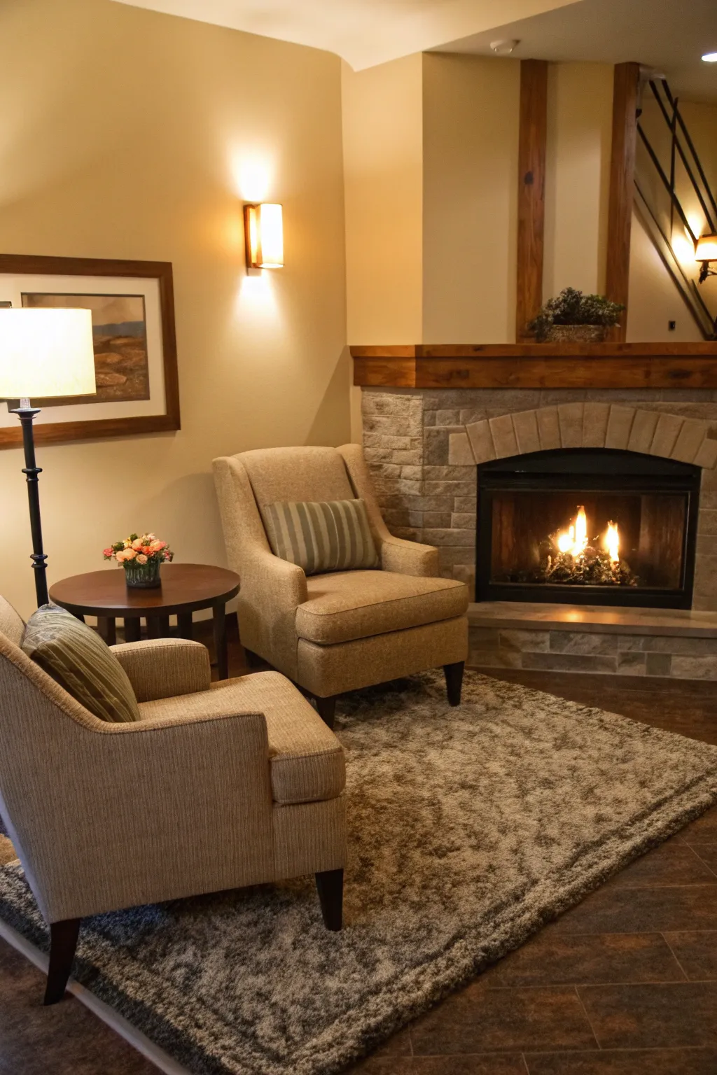Corner Fireplace Layout Solutions
