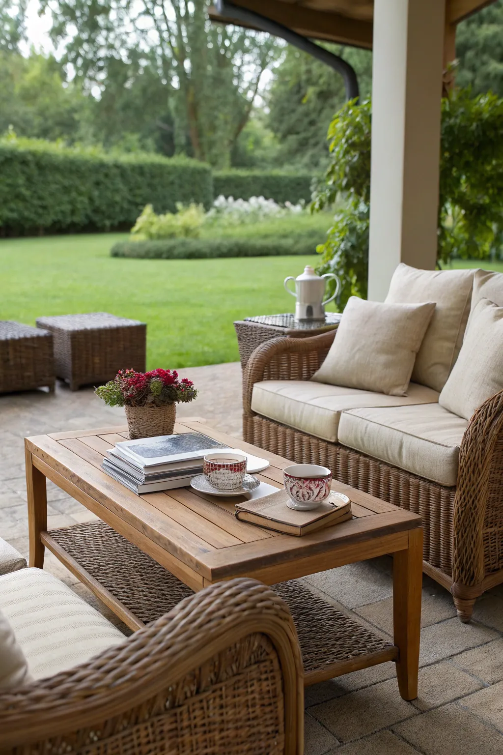 Inviting Rustic Patio Themes with Country Charm