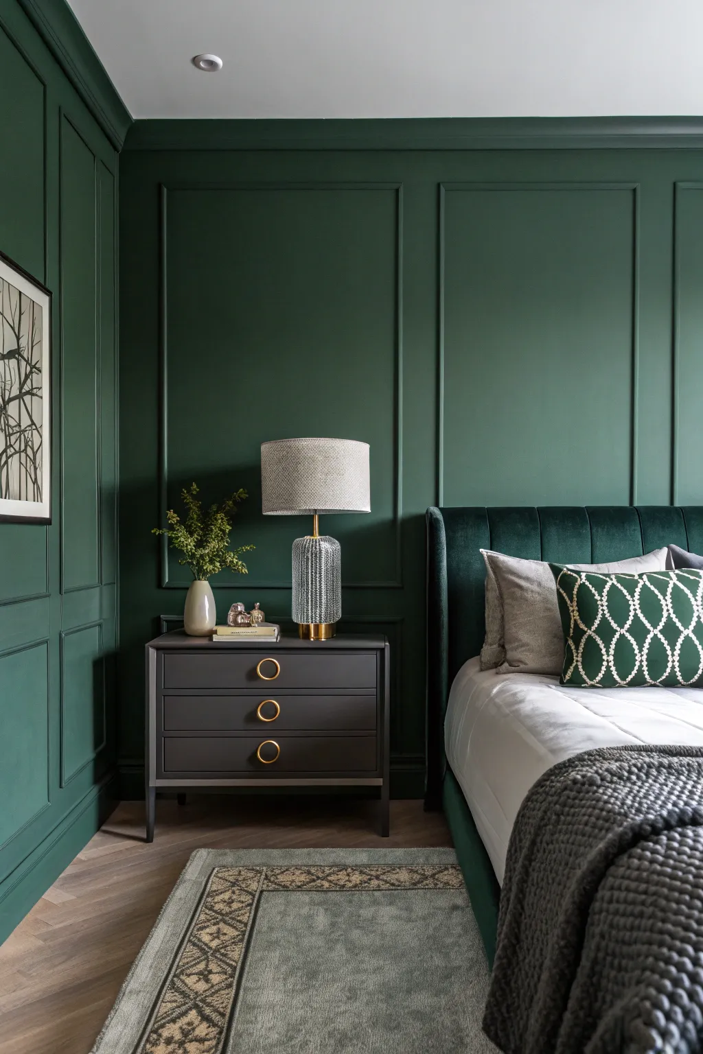 Chic and Sophisticated Dark Green Bedrooms