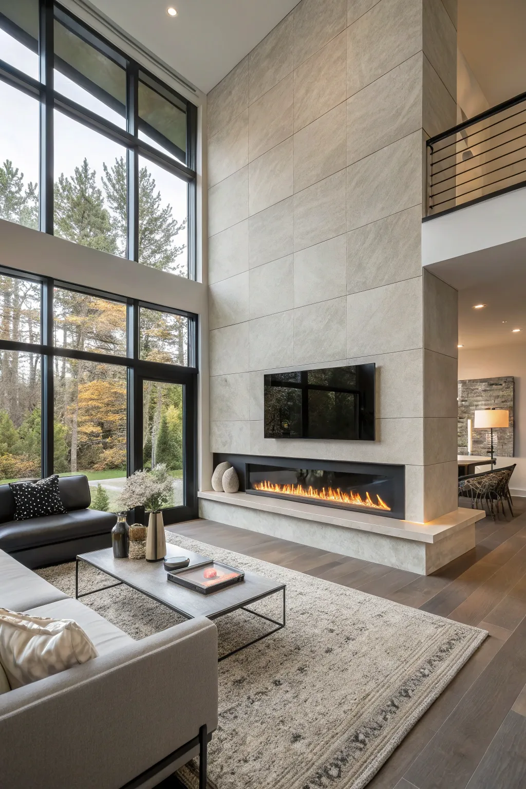 Creative Fireplace Ideas Featuring Linear Designs