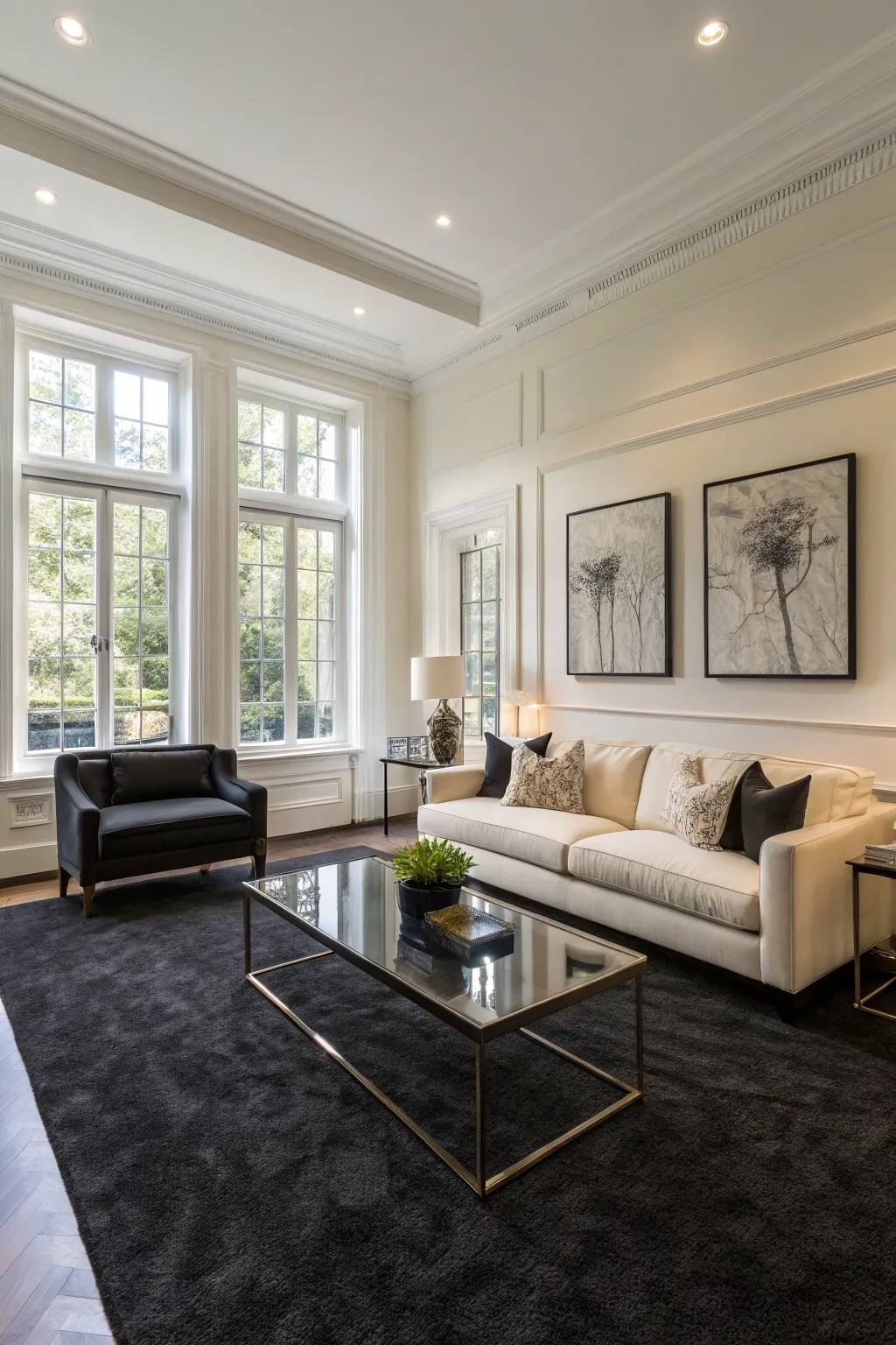 Unique Room Decor with Moody Carpet Shades