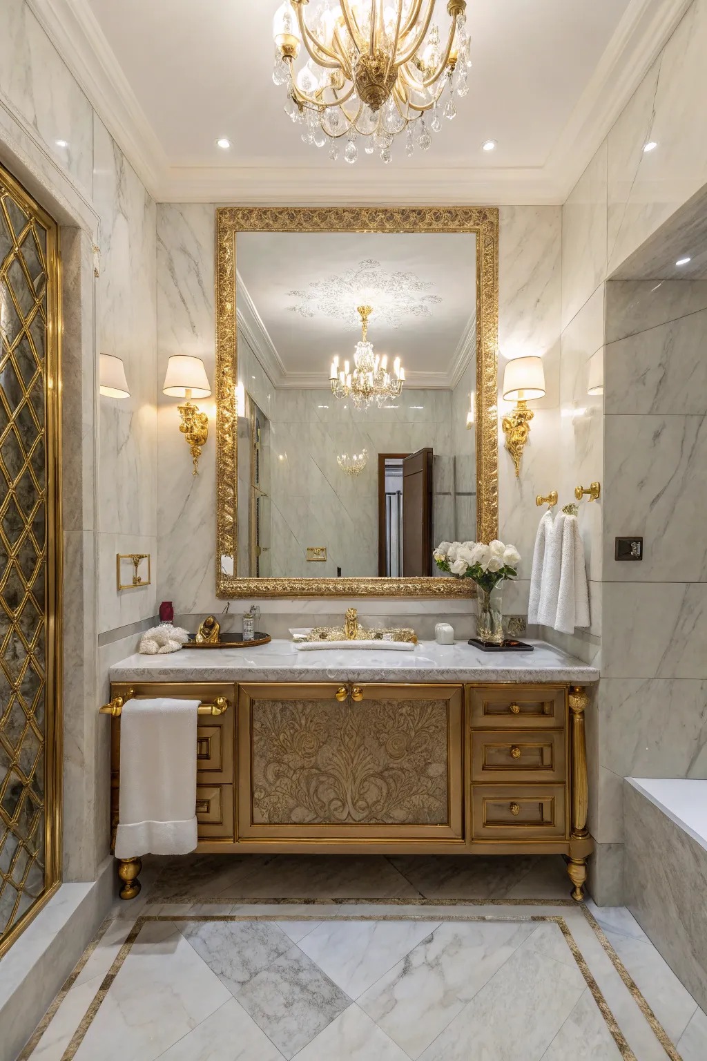 Opulent Touches for the Ultimate Master Bathroom
