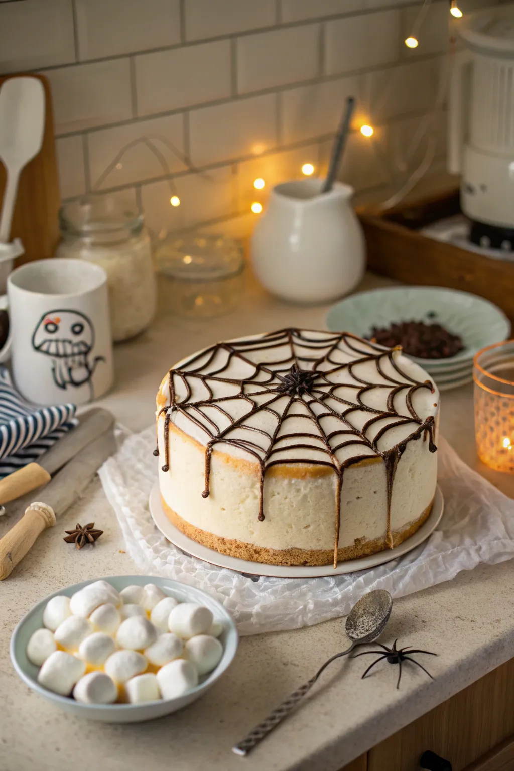 Creative Designs for Spider Themed Cakes